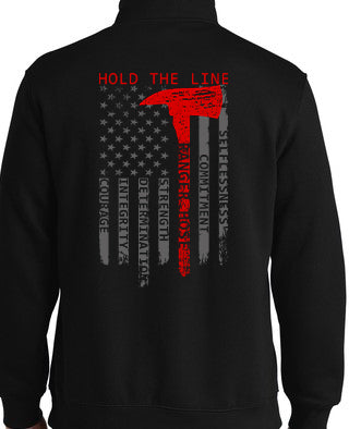 Ranger Hose Company 1/4 zip Sweatshirt