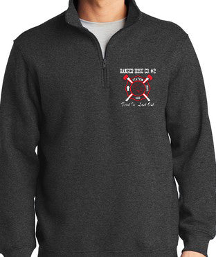 Ranger Hose Company 1/4 zip Sweatshirt