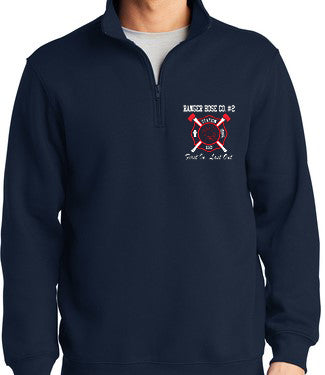 Ranger Hose Company 1/4 zip Sweatshirt