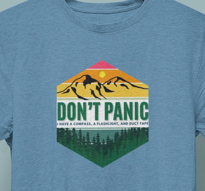 Don't Panic T-shirt