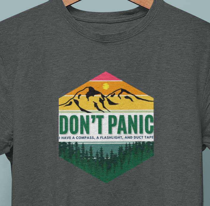 Don't Panic T-shirt