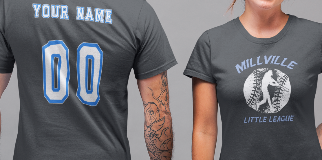 Millville Little League T-shirt Design 3