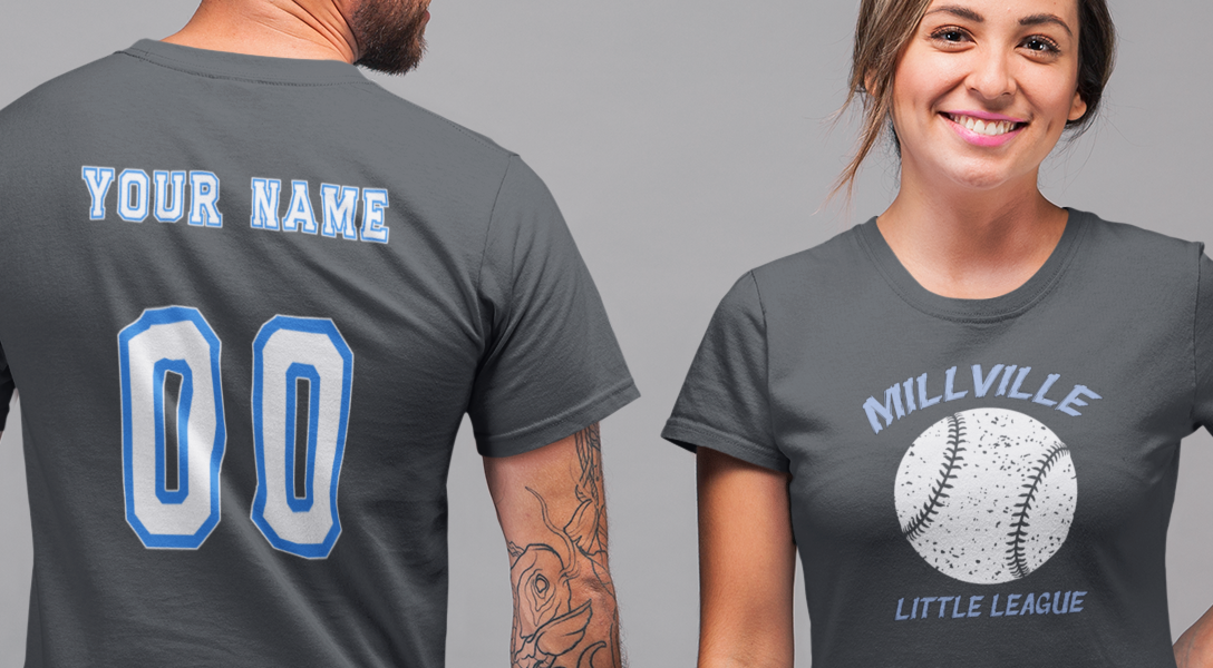 Millville Little League T-shirt Design 12