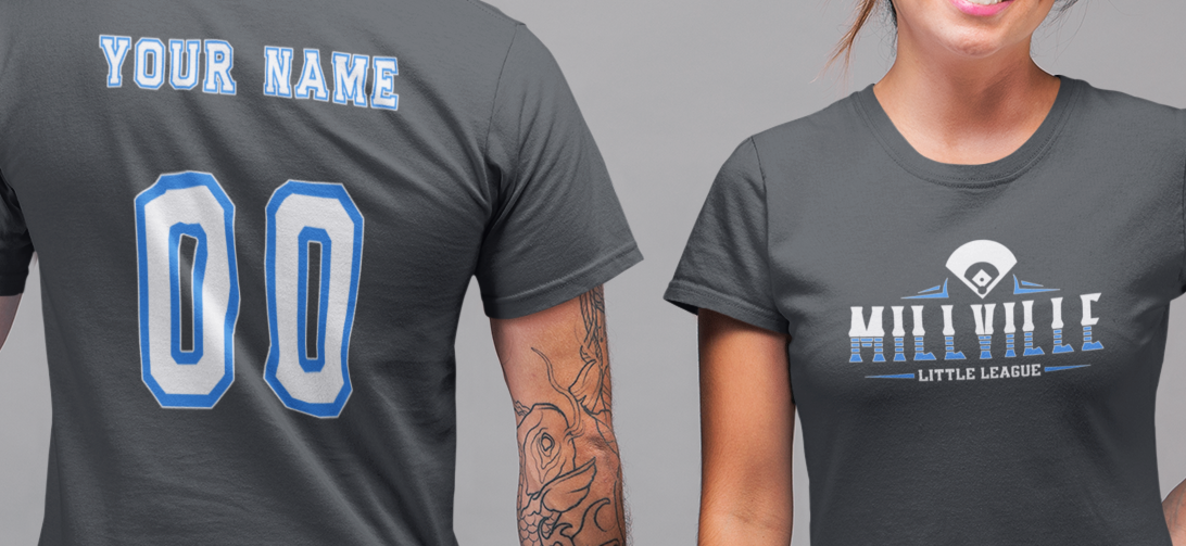 Millville Little League T-shirt Design 9