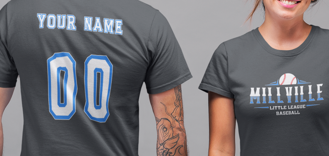 Millville Little League T-shirt Design 7