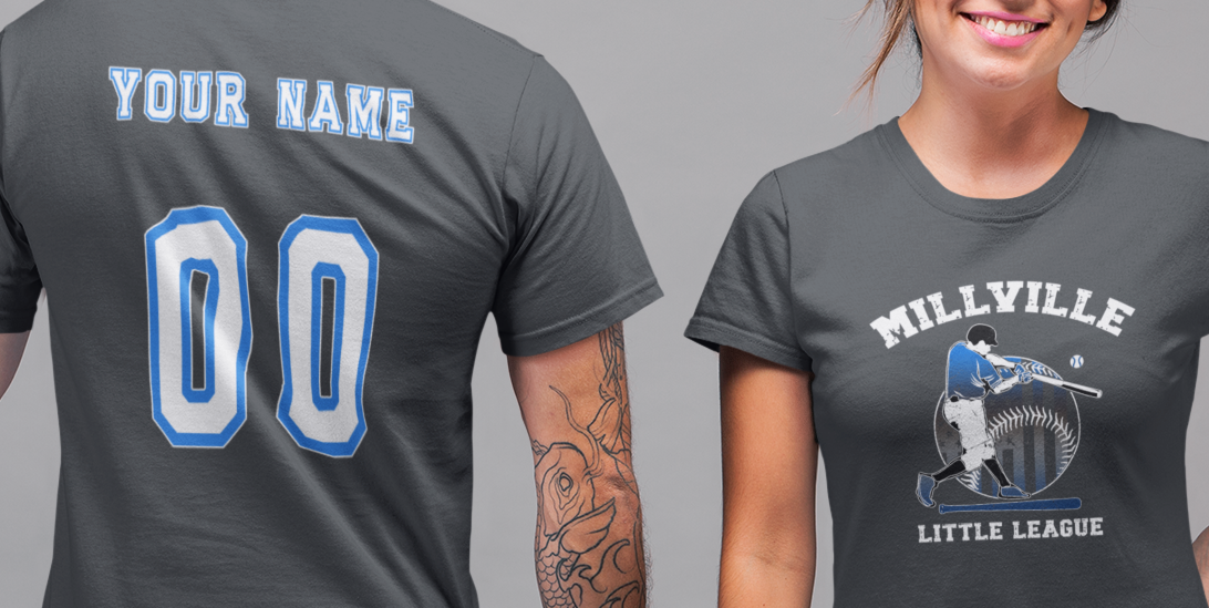Millville Little League T-shirt Design 1