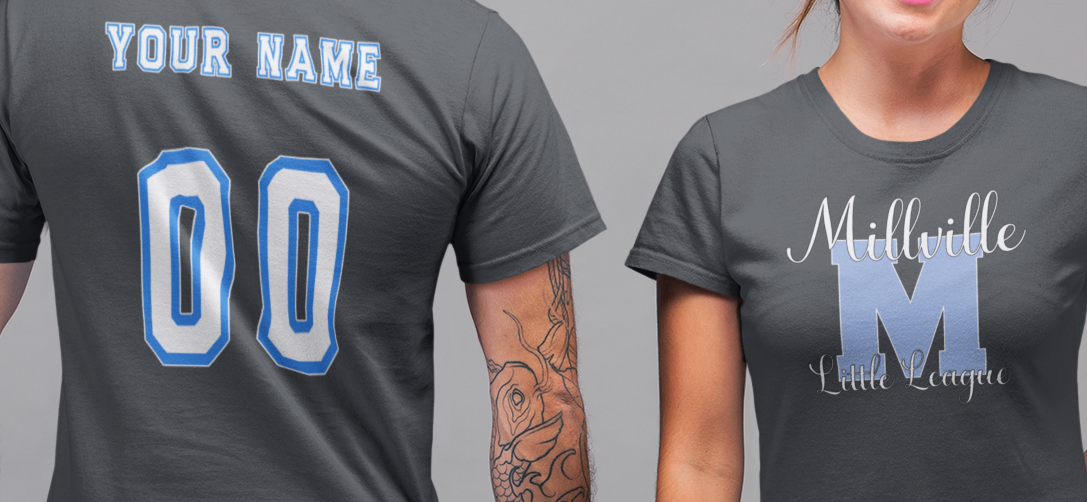 Millville Little League T-shirt Design 6