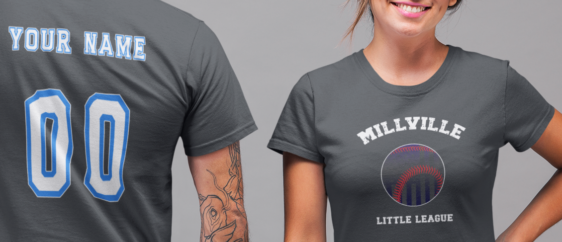 Millville Little League T-shirt Design 5