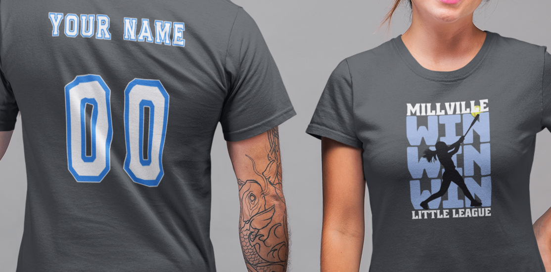 Millville Little League T-shirt Design 11
