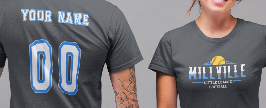 Millville Little League T-shirt Design 8