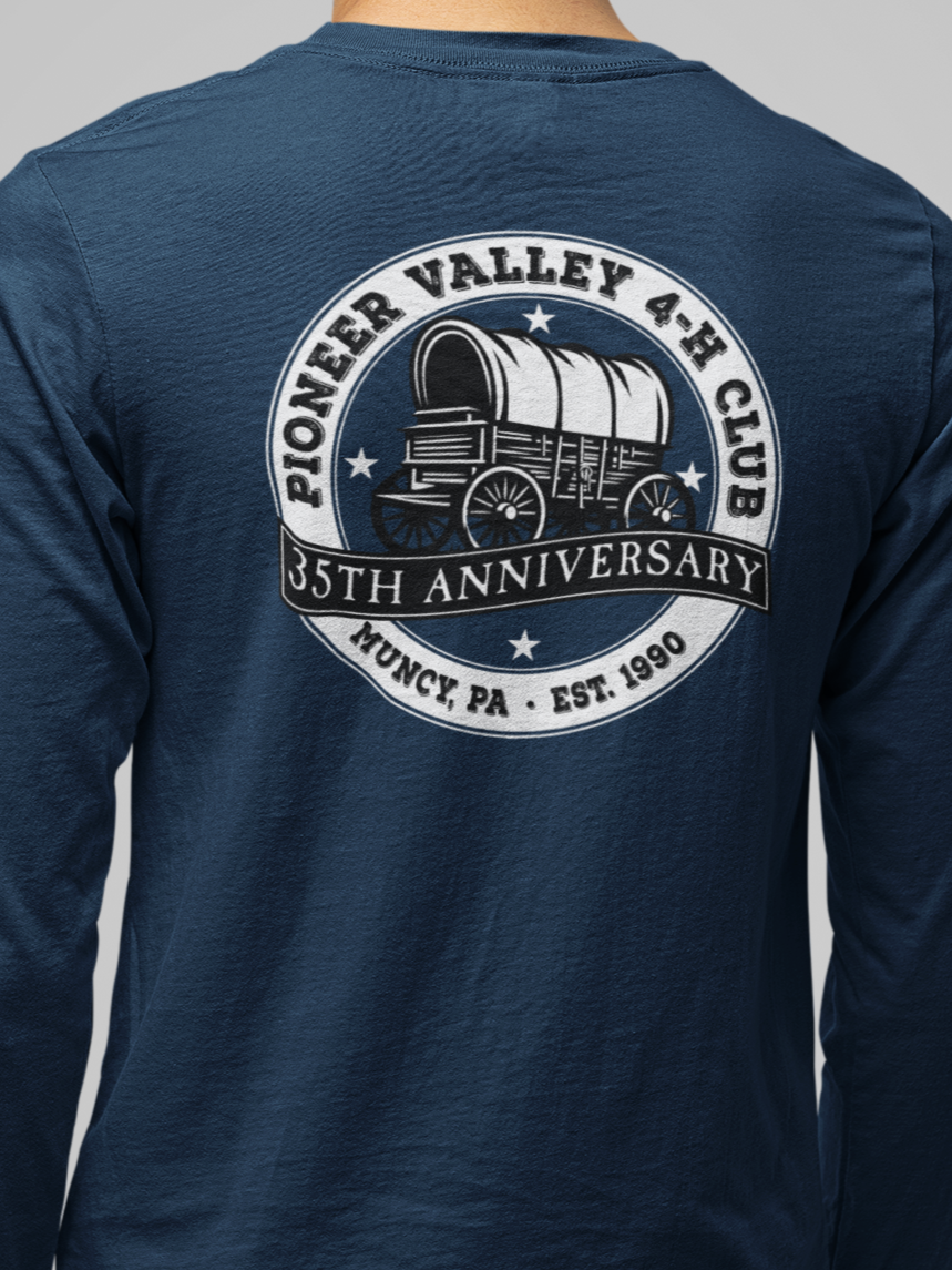35th Anniversary Pioneer Valley 4-H Long Sleeve