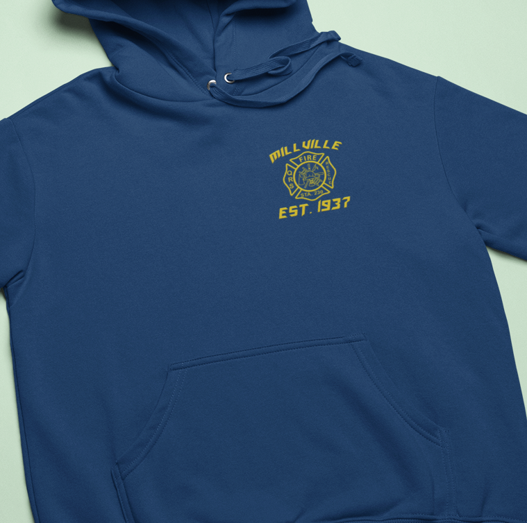 MEMBERS ONLY Exclusive Millville Fire Station 230 Hoodie