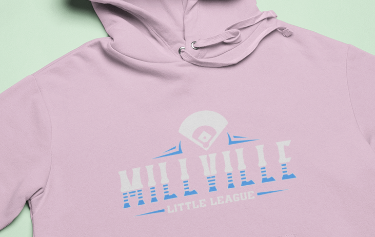 Millville Little League Hoodies Design 9