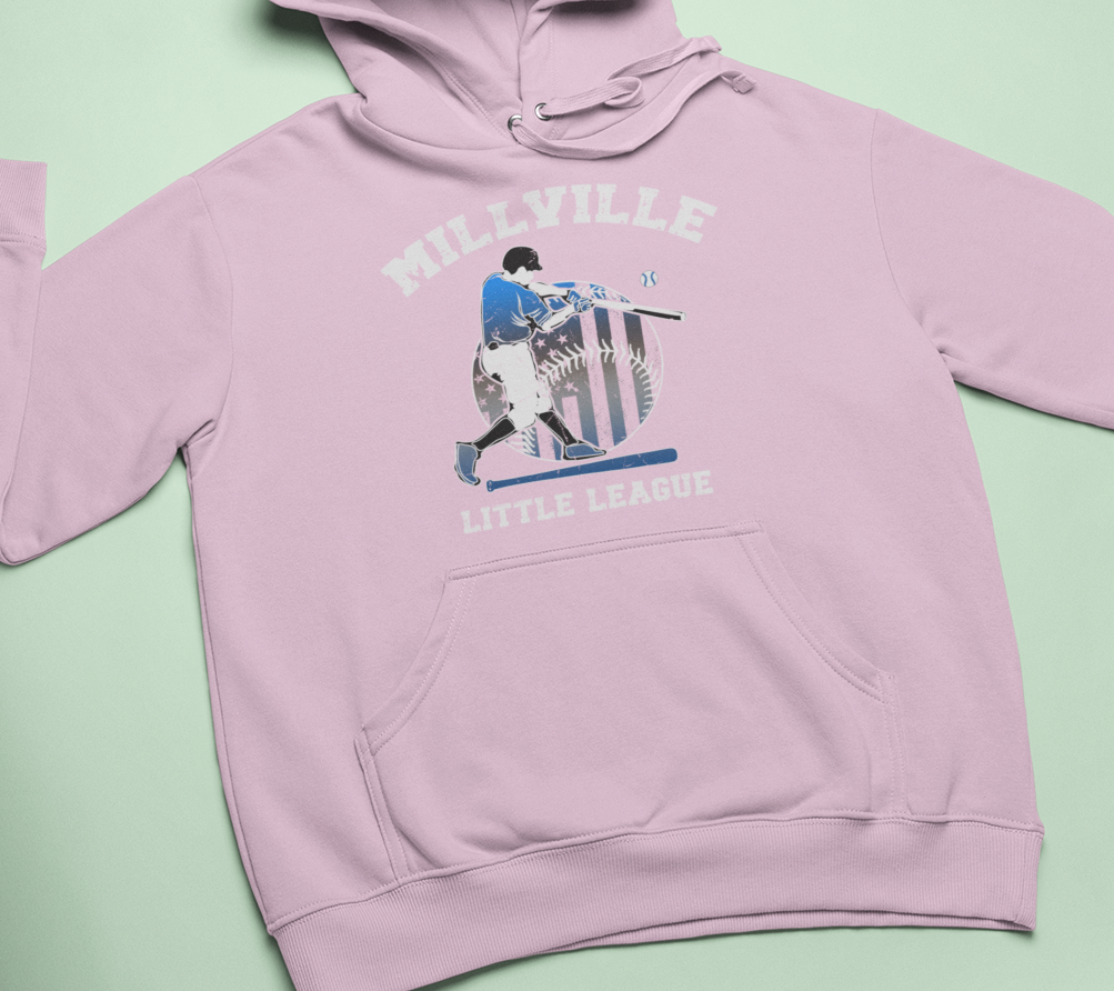 Millville Little League Hoodies Design 1