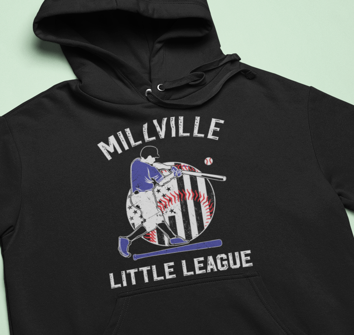 Millville Little League Hoodies Design 2