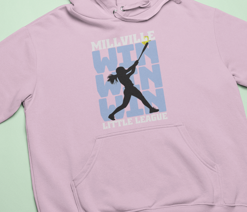 Millville Little League Hoodies Design 11