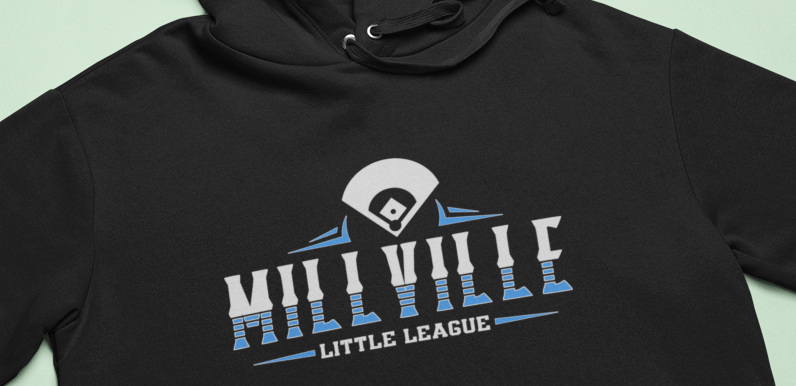 Millville Little League Hoodies Design 9