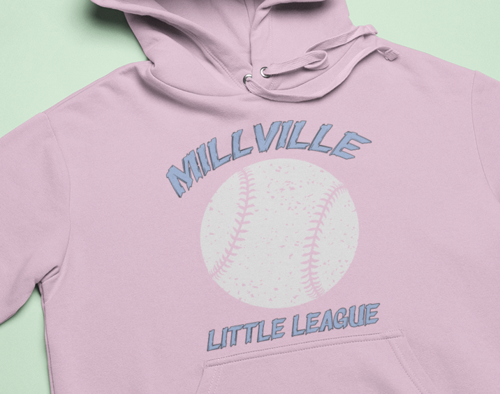 Millville Little League Hoodies Design 12