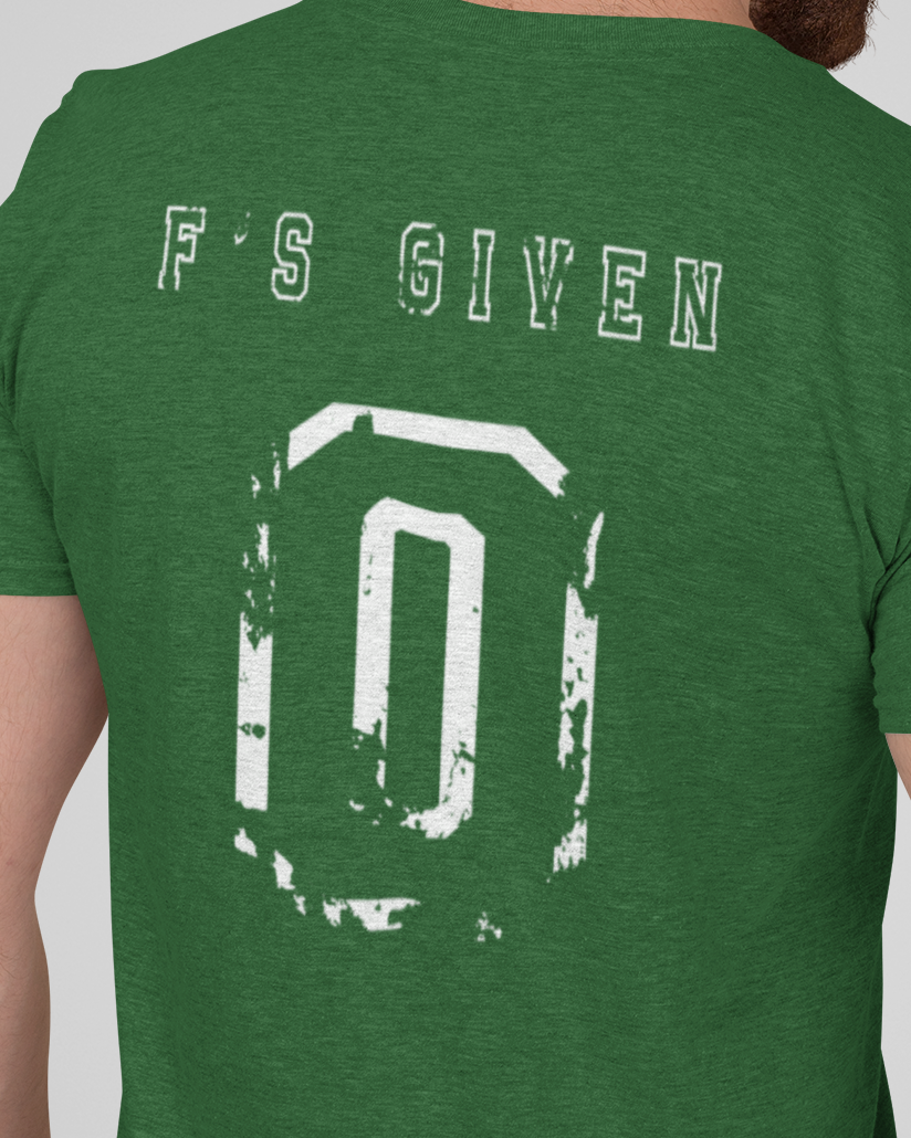 0 F's Given Gen X T-Shirt