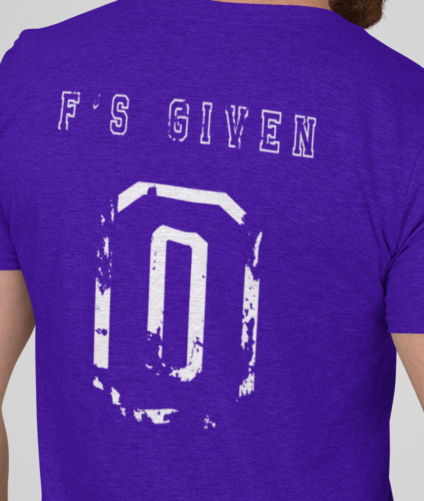 0 F's Given Gen X T-Shirt