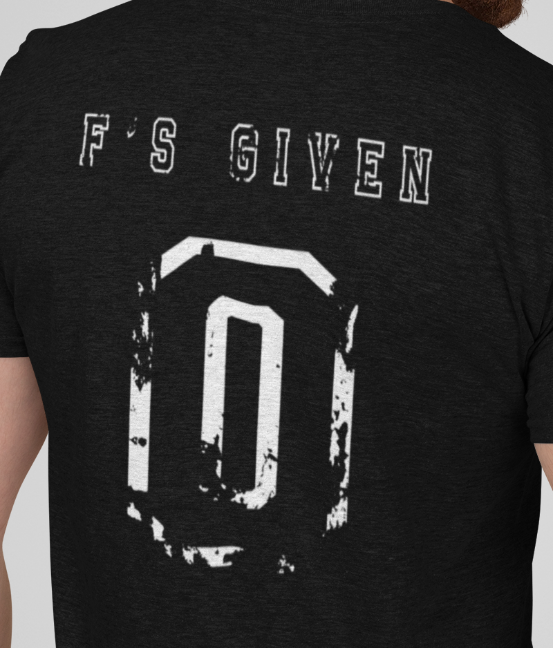 0 F's Given Gen X T-Shirt