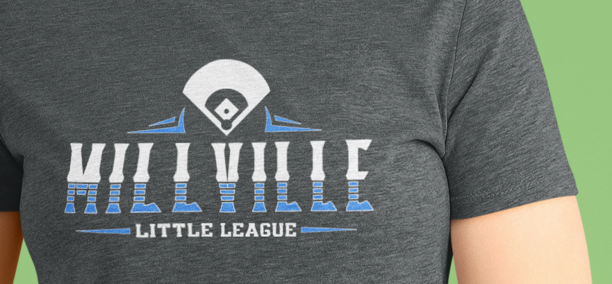 Millville Little League T-shirt Design 9