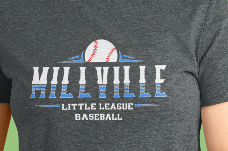 Millville Little League T-shirt Design 7