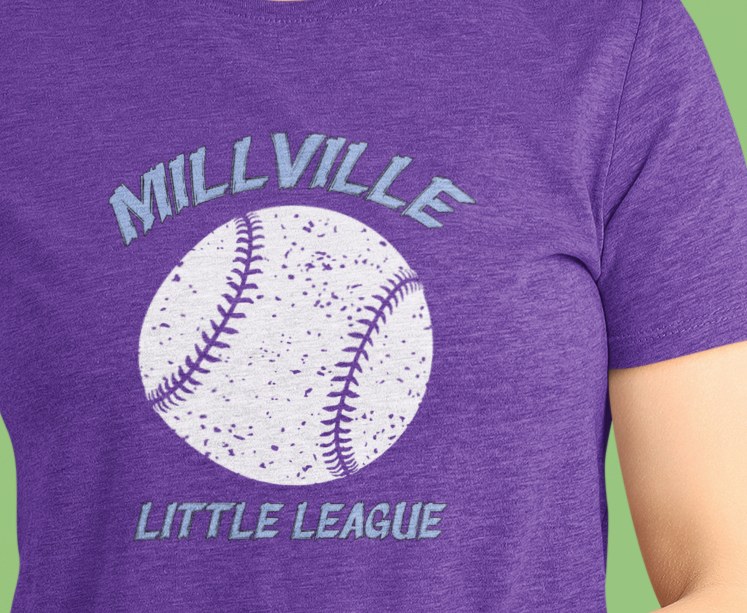 Millville Little League T-shirt Design 12