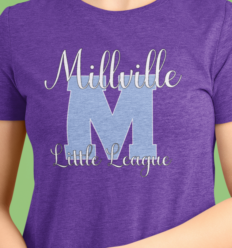 Millville Little League T-shirt Design 6