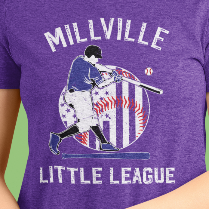 Millville Little League T-shirt Design 2