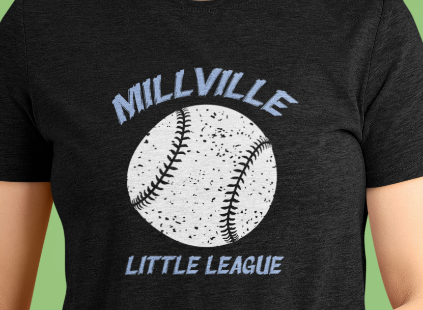 Millville Little League T-shirt Design 12
