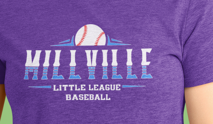 Millville Little League T-shirt Design 7