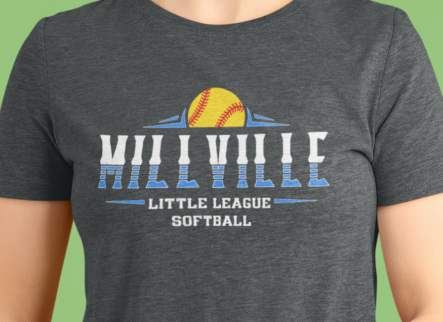 Millville Little League T-shirt Design 8