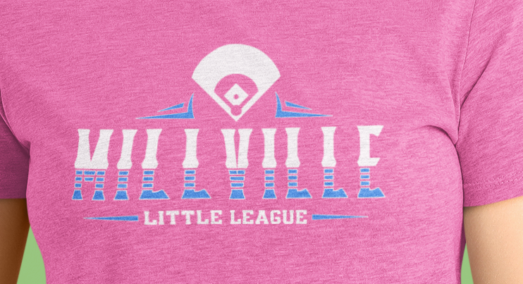 Millville Little League T-shirt Design 9