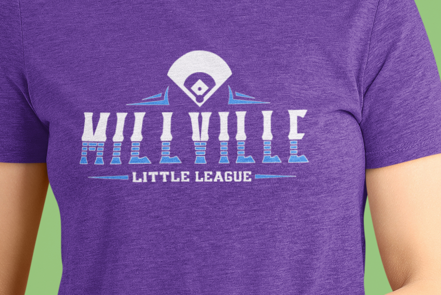 Millville Little League T-shirt Design 9