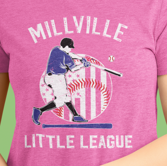 Millville Little League T-shirt Design 2
