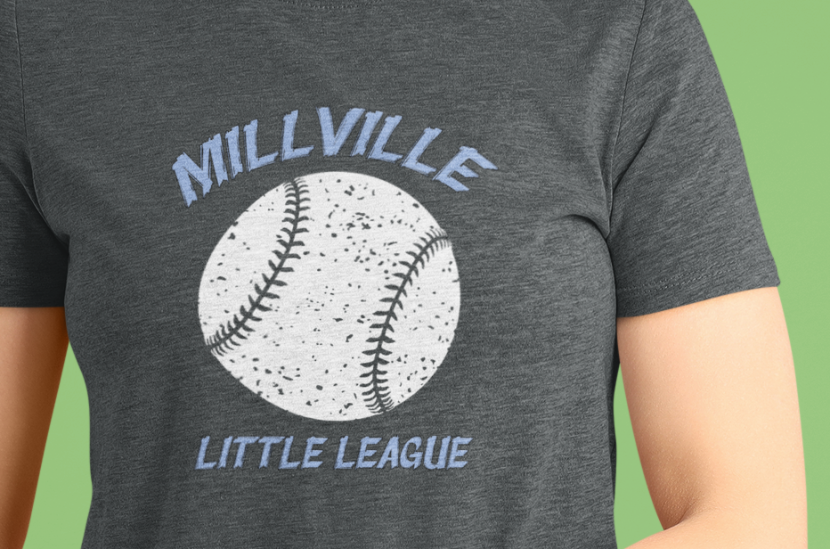 Millville Little League T-shirt Design 12