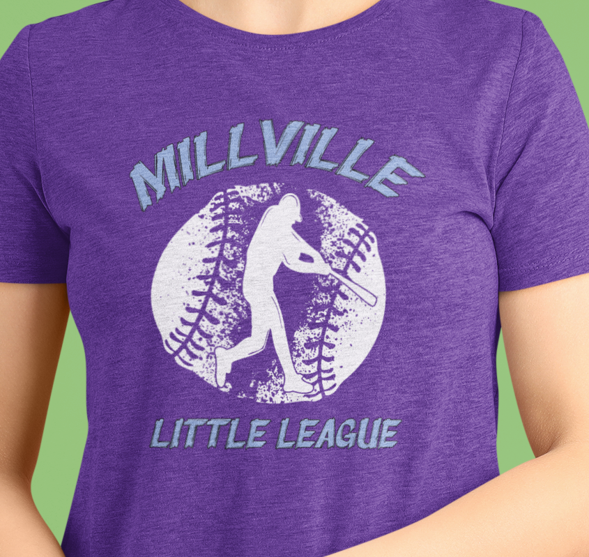 Millville Little League T-shirt Design 3