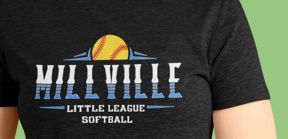 Millville Little League T-shirt Design 8
