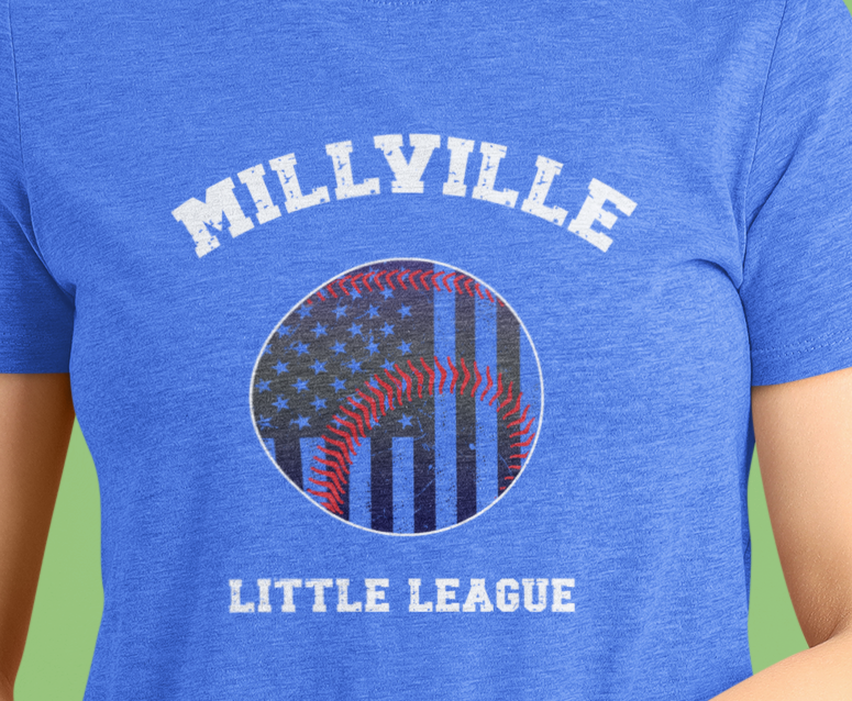 Millville Little League T-shirt Design 5