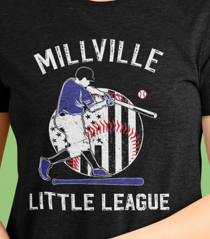 Millville Little League T-shirt Design 2