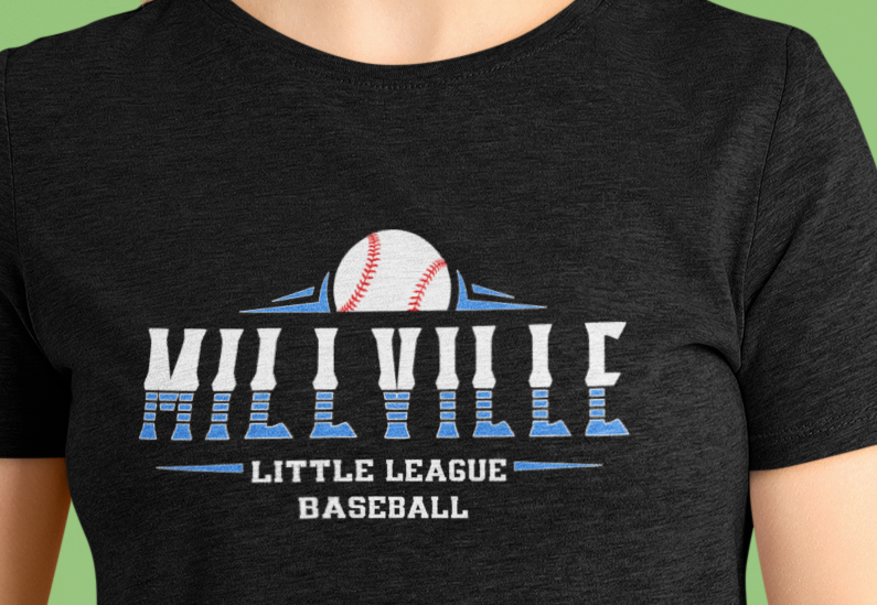 Millville Little League T-shirt Design 7