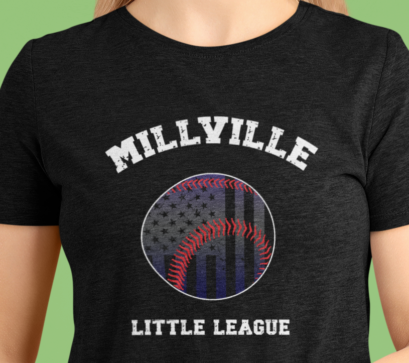 Millville Little League T-shirt Design 5