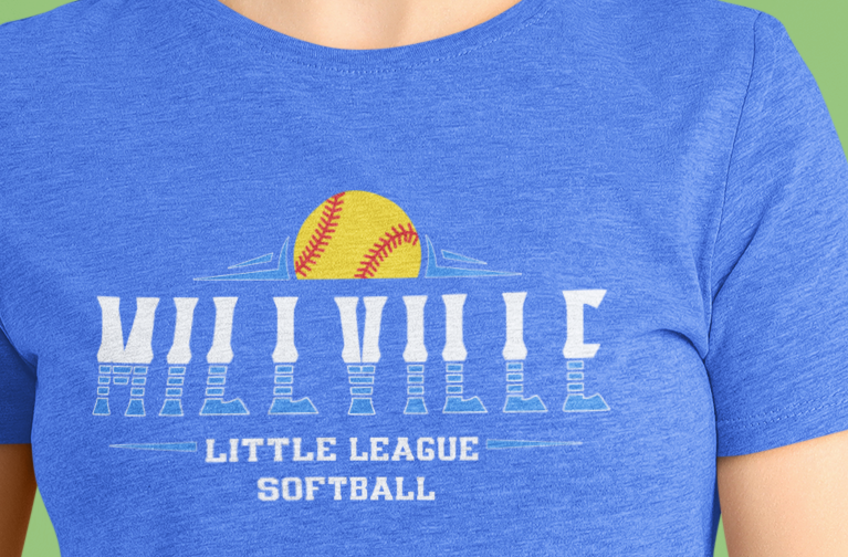 Millville Little League T-shirt Design 8