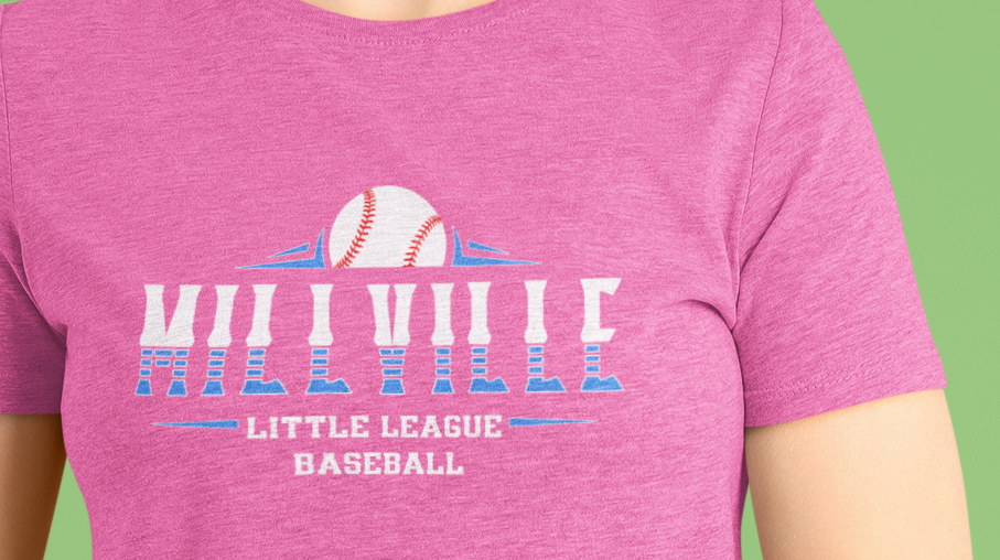Millville Little League T-shirt Design 7