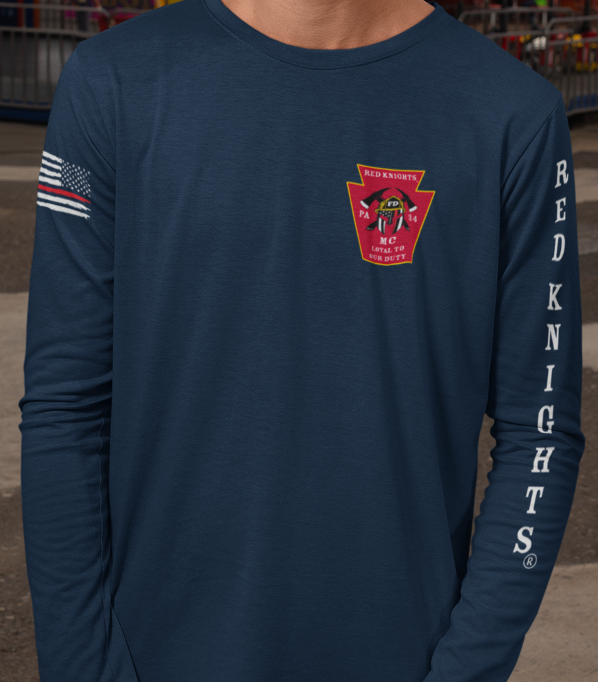 Red Knights Long Sleeve Shirt