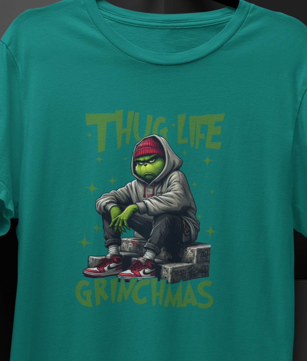 Thugs Life Grinchmas T-Shirt