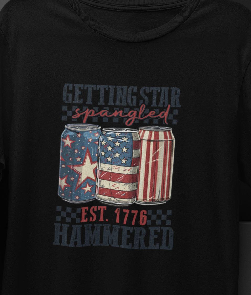 Getting Star Spangled Hammered T-shirt