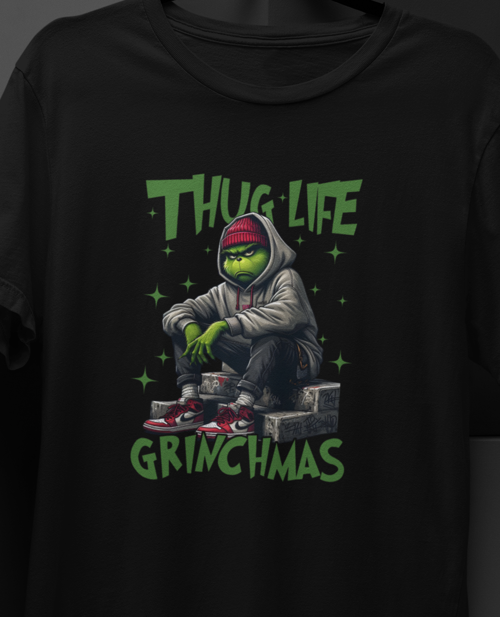 Thugs Life Grinchmas T-Shirt