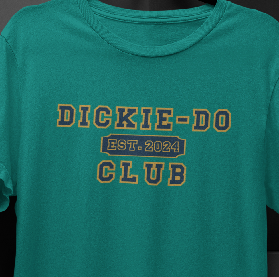 Dickie-Do Club T-shirt, dad gift, Menswear Tops